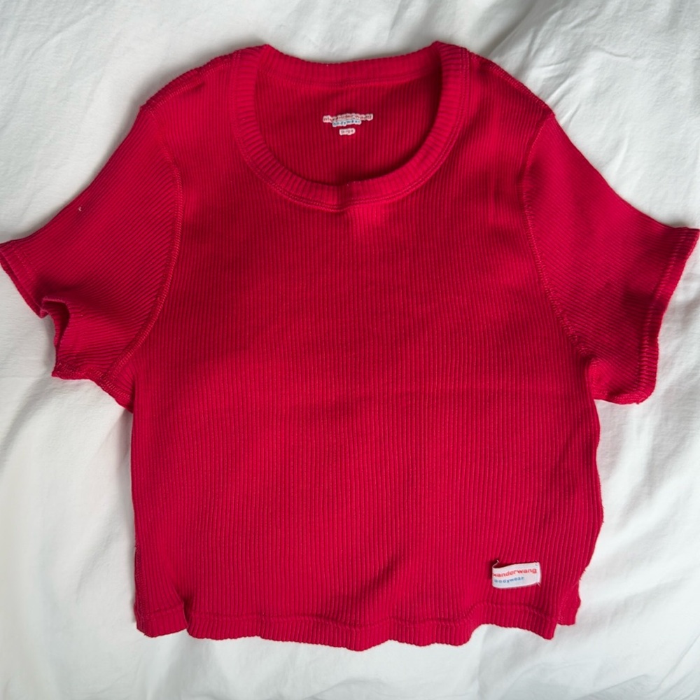 Alexander wang cropped tee